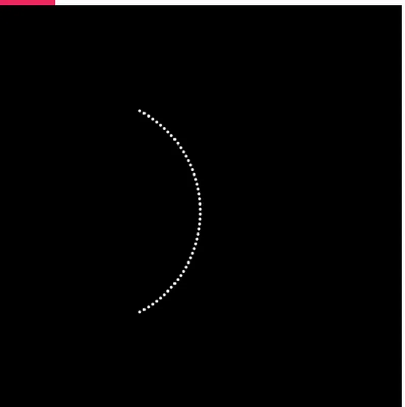 Opening and closing animation for a sphere