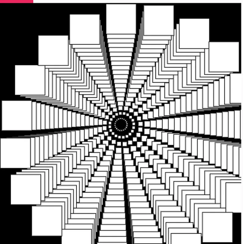 Boxes rotating around a circle