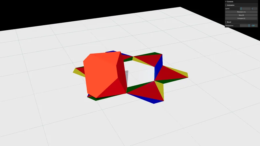 Tetrahedron Rotation