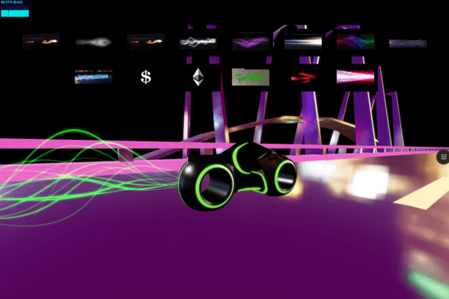 Tron Track Visualization